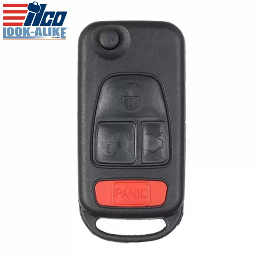 1997-2005 Flip Remote for Mercedes Benz ML NCZMB1K ILCO LookAlike
