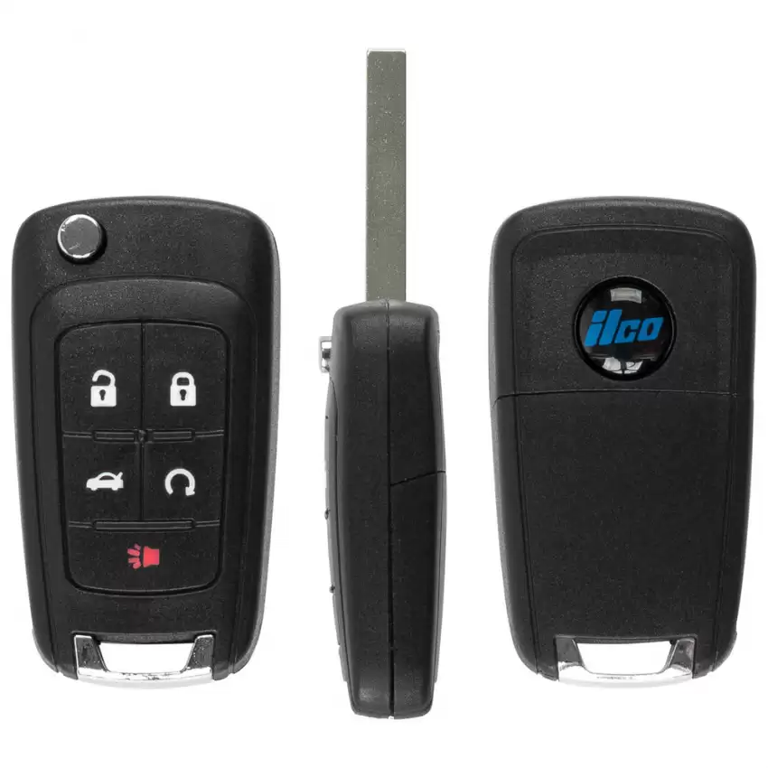 Chevrolet Flip Remote Key 13504199 OHT01060512 ILCO LookAlike