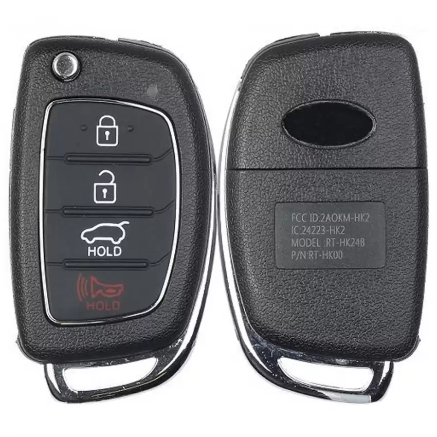 Hyundai Santa Fe Flip Remote Key 95430-4Z100 TQ8-RKE-3F04 ILCO LookAlike