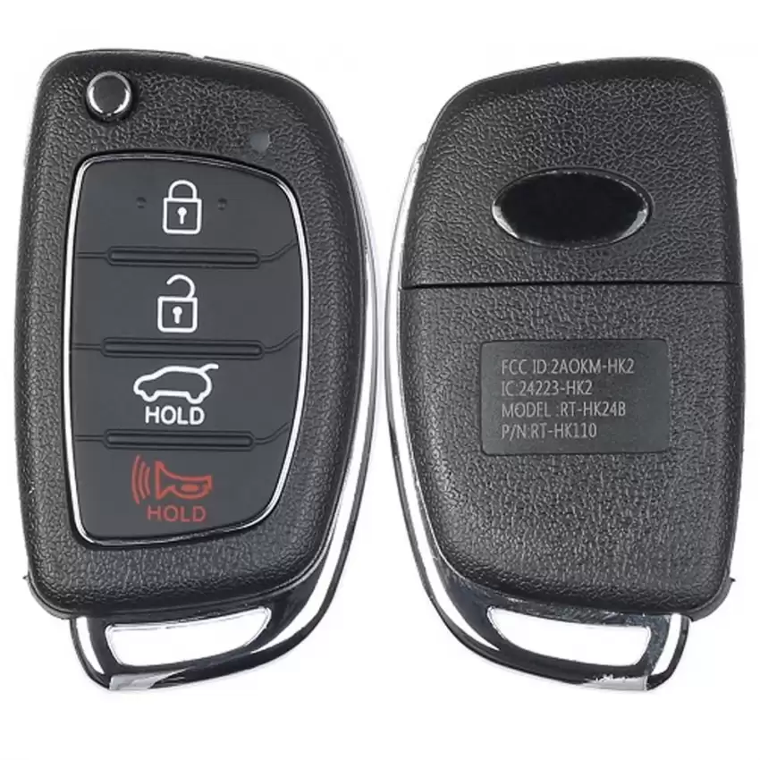 Hyundai Santa Fe Flip Remote Key 95430-2W110 TQ8-RKE-4F31 ILCO LookAlike