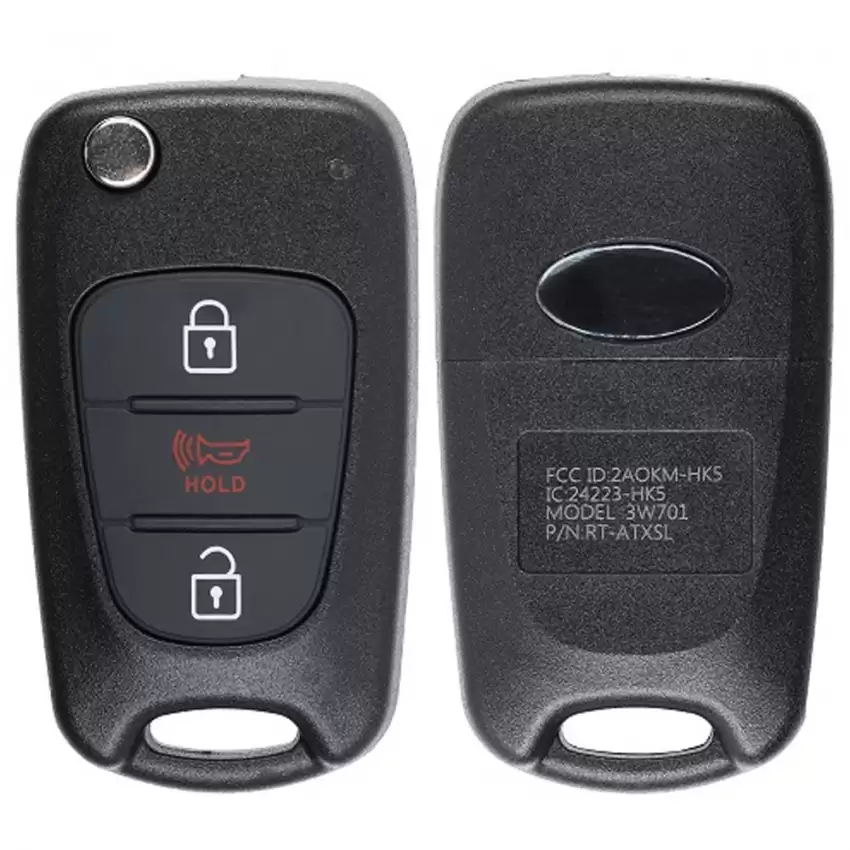 Kia Sportage Flip Remote Key 95430-3W701 NYOSEKSAM11ATX ILCO LookAlike