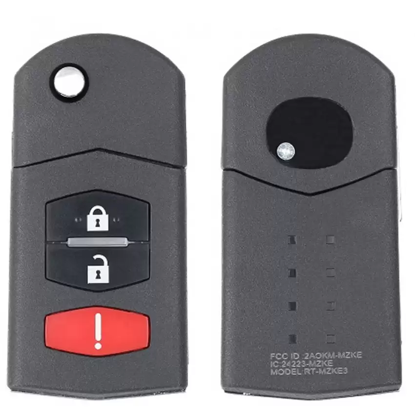 Mazda Flip Remote Key CC43-67-5RYC BGBX1T478SKE125-01 ILCO LookAlike