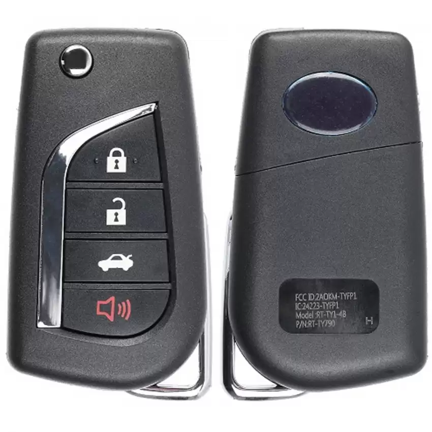 Toyota Flip Remote Key 89070-06790 HYQ12BFB ILCO LookAlike