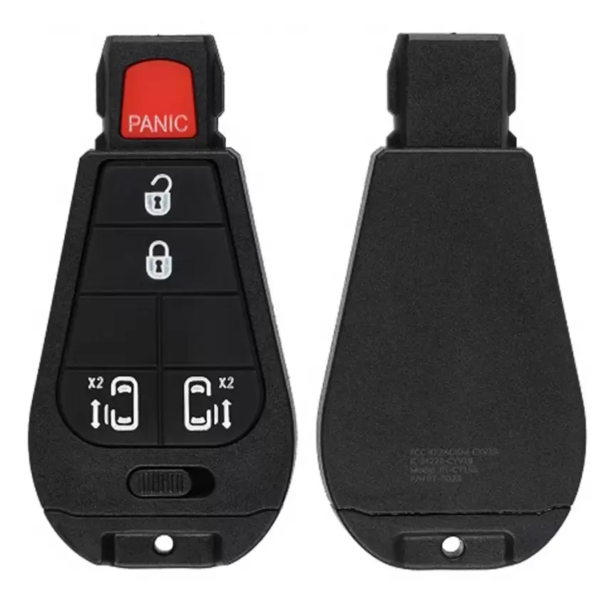 Chrysler, Dodge Fobik Remote IYZ-C01C ILCO LookAlike 5 Button