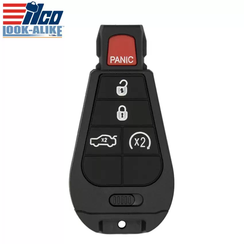 2008-2020 Fobik Remote Key for Chrysler, Dodge 05026887AK IYZ-C01C ILCO LookAlike