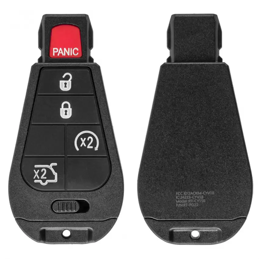 Jeep Fobik Remote Key 68066849AA IYZ-C01C ILCO LookAlike