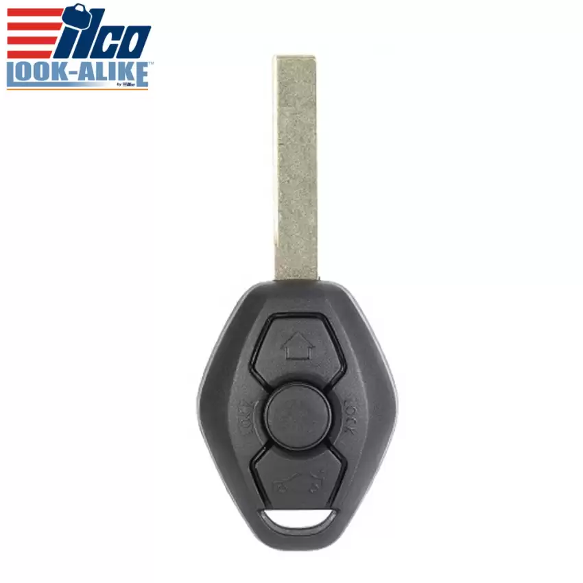 2000-2009 Remote Head Key for BMW 6955750 LX8 FZV ILCO LookAlike