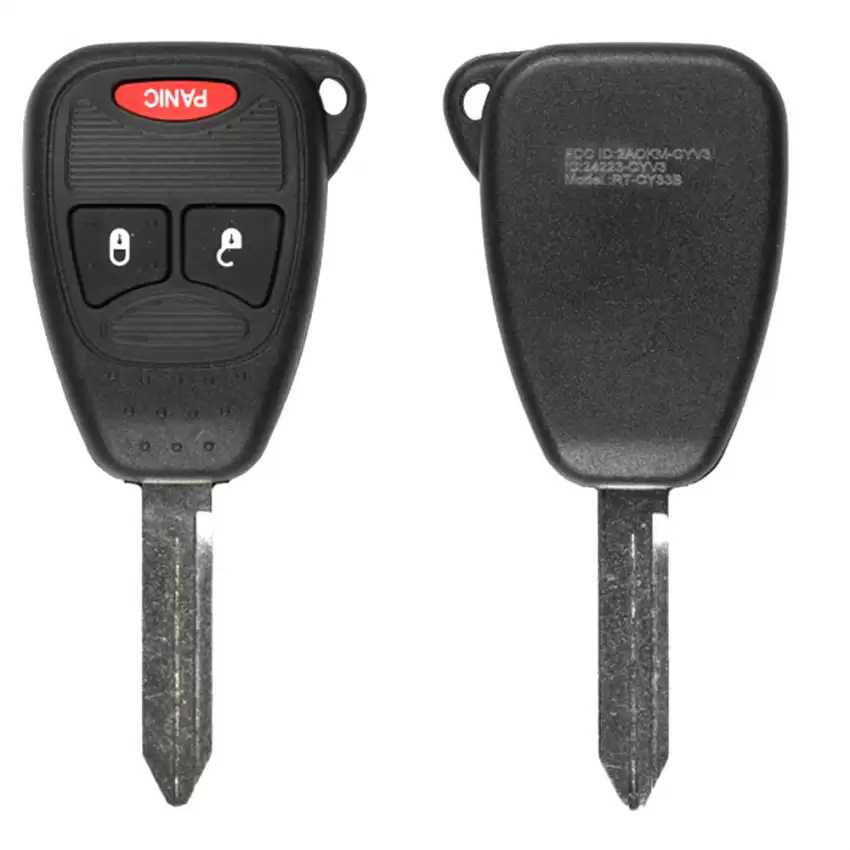 Chrysler Dodge Remote Head Key 05183683AA M3N5WY72XX ILCO LookAlike
