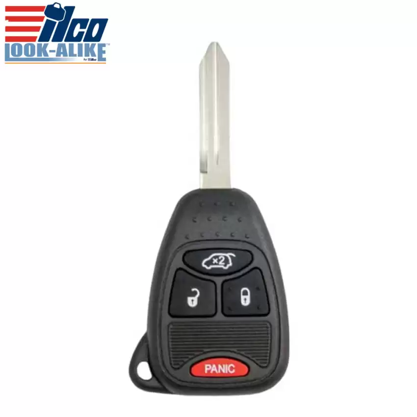 2004-2018 Remote Head Key for Chrysler, Dodge 68273329AA, OHT692427AA ILCO LookAlike