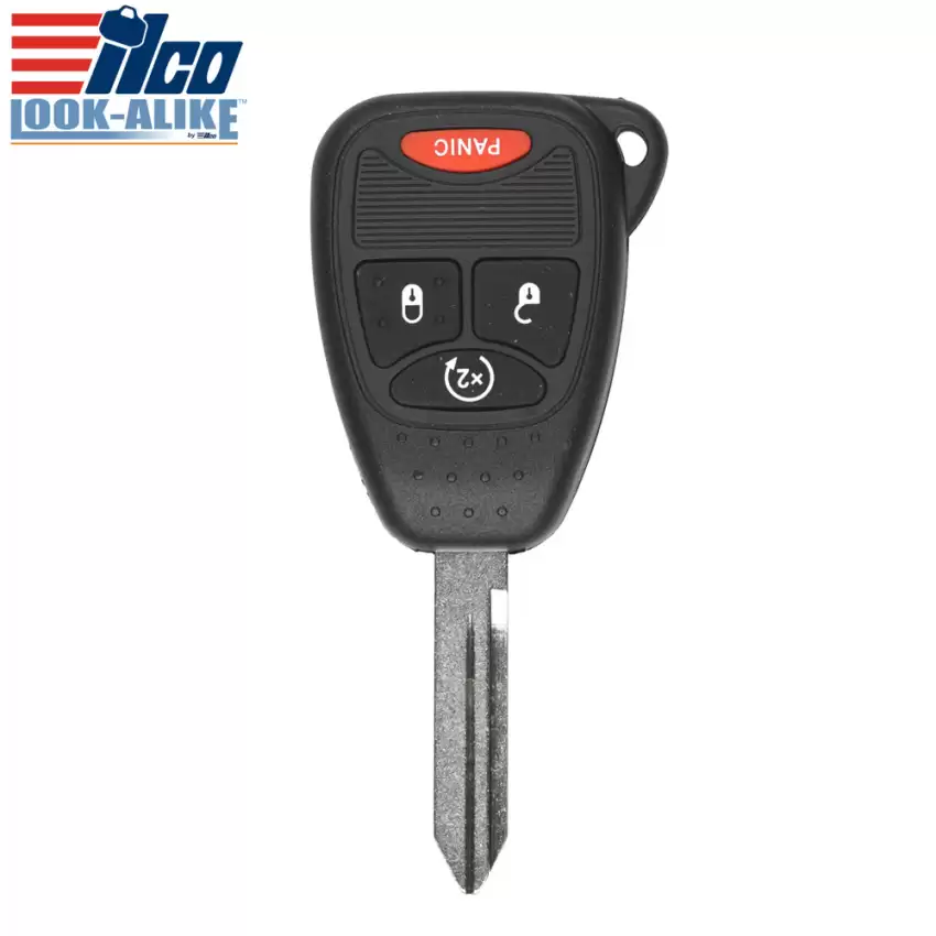 2007-2018 Remote Head Key for Dodge 04589621AB OHT692713AA ILCO LookAlike