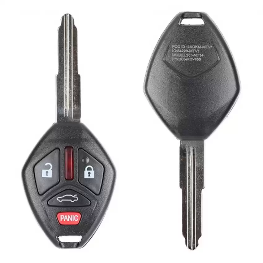 Mitsubishi Remote Head Key 4 Button OUCG8D-620M-A ILCO LookAlike