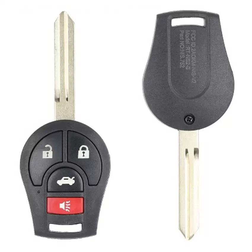 Nissan Remote Head Key  H0561-3AA0B CWTWB1U751 ILCO LookALike