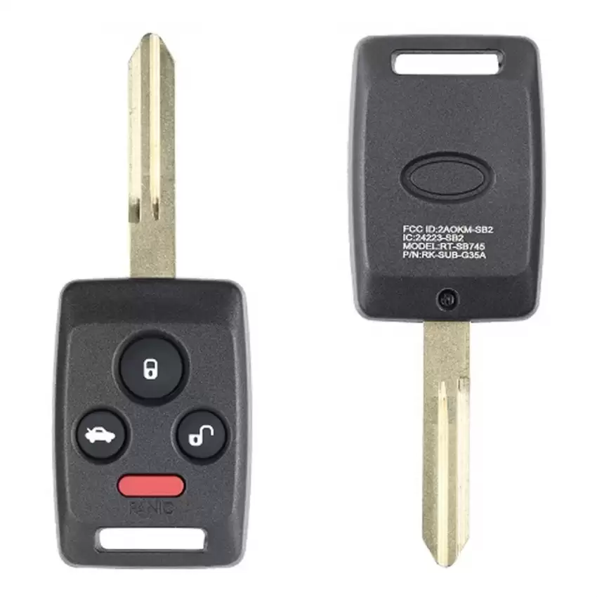 Subaru Remote Head Key 57497-AG35A CWTWBU745 ILCO LookAlike