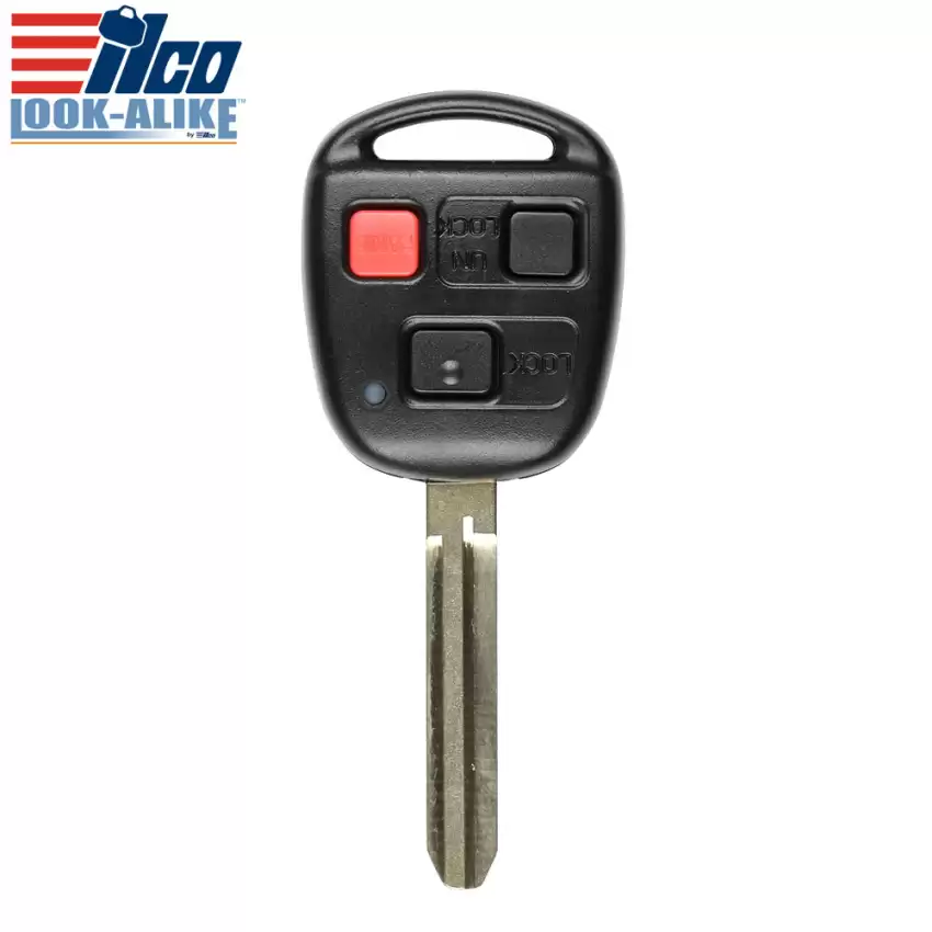 2003-2009 Remote Head Key for Toyota 89070-60750 HYQ12BBT ILCO LookAlike