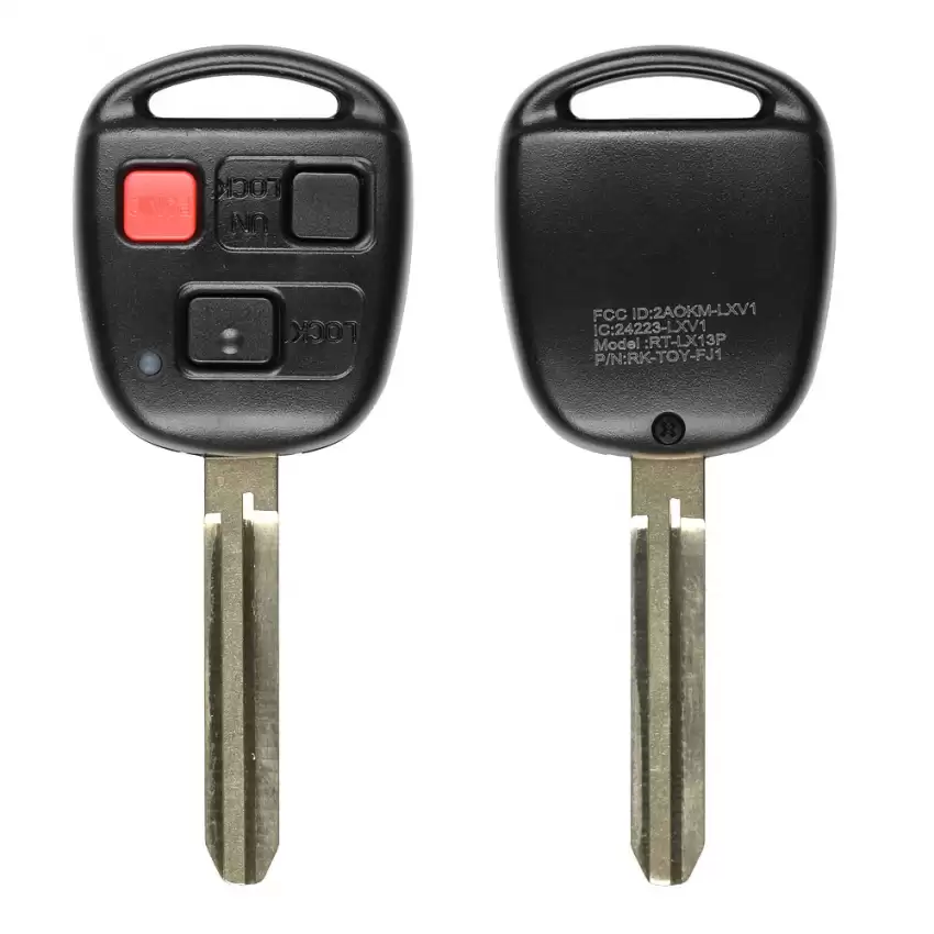 Toyota Remote Head Key 89070-60750 HYQ1512V ILCO LookAlike