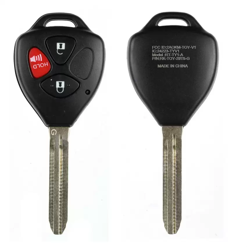 Toyota Remote Head Key 89070-02640 GQ4-29T ILCO LookAlike