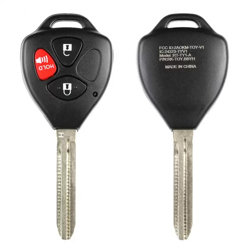 Toyota Yaris Remote Head Key HYQ12BBY ILCO LookAlike 3 Button
