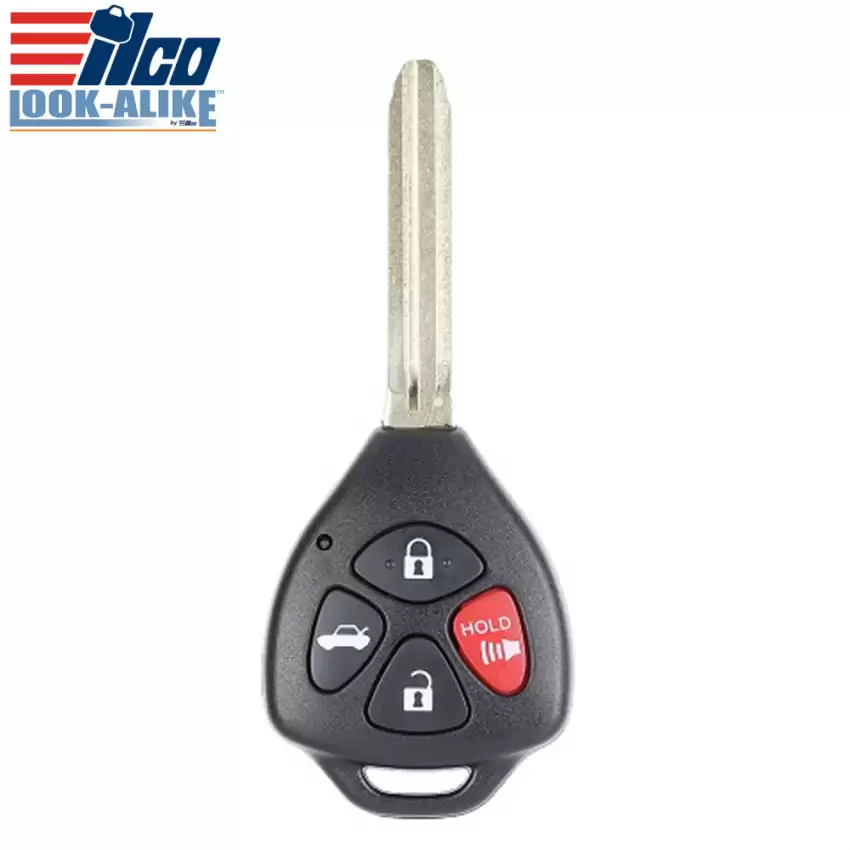 2006-2011 Remote Head Key for Toyota 89070-06231 HYQ12BBY ILCO LookAlike Chip 4D67