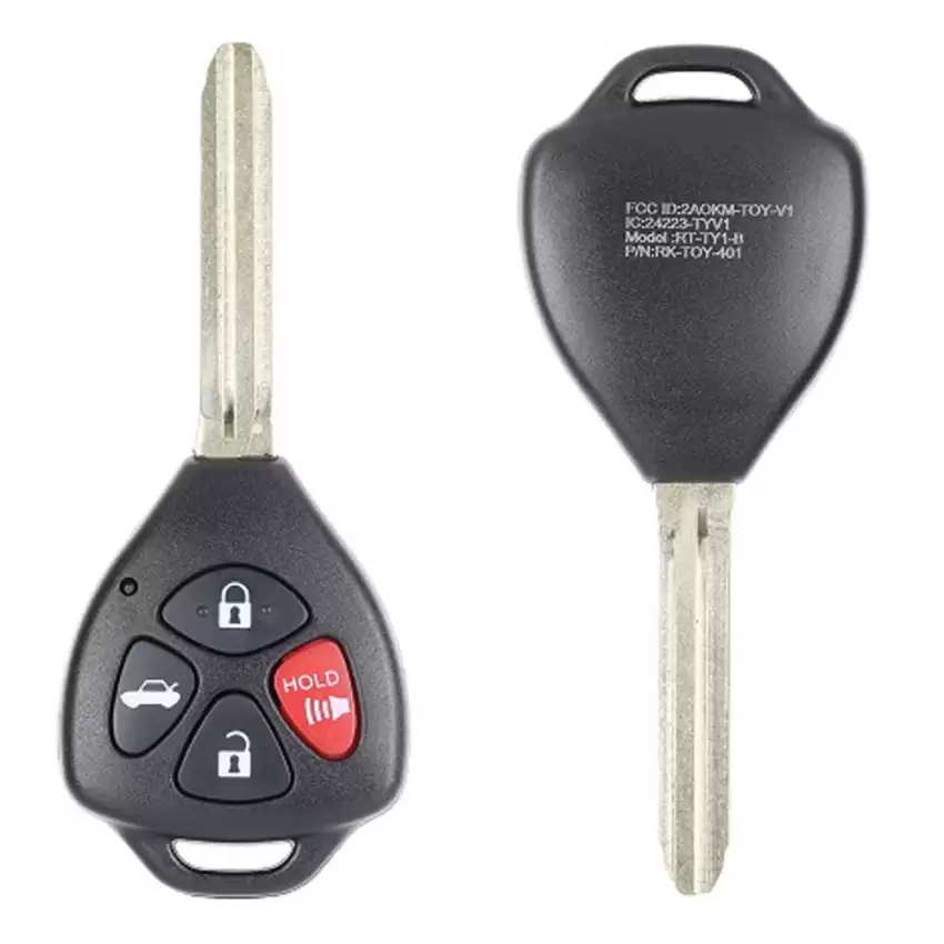 Toyota Remote Head Key 89070-06231 HYQ12BBY Chip 4D67 ILCO LookAlike 