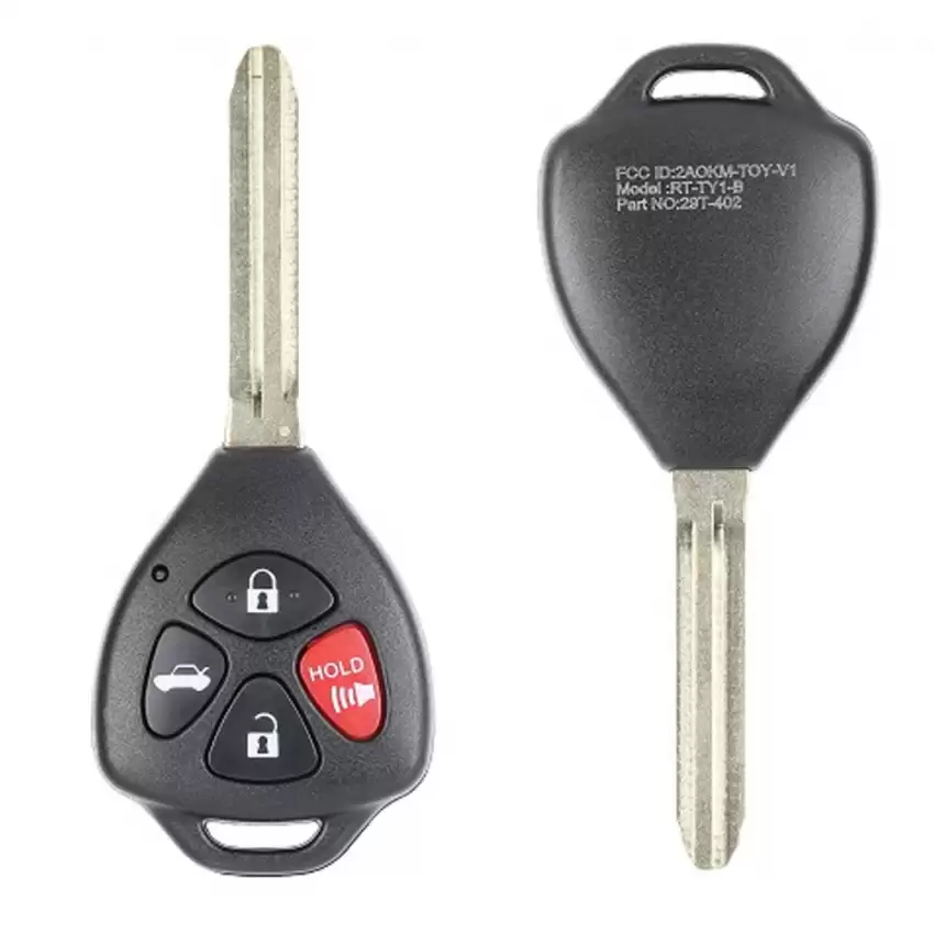 Toyota Remote Head Key 89070-02270 GQ4-29T ILCO LookAlike