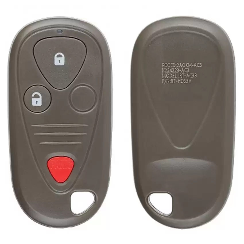 Acura MDX Keyless Entry Remote 72147-S3V-A02 E4EG8D-444H-A ILCO LookAlike