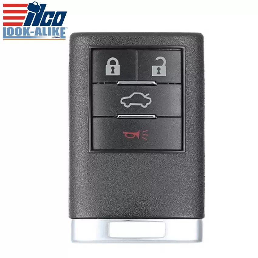 2008-2013 Keyless Entry Remote for Cadillac DTS, CTS 22889449 OUC6000066 ILCO LookAlike