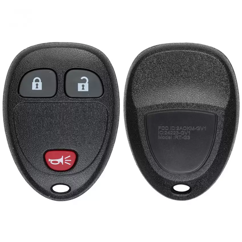 GM Keyless Entry Remote Key 15777636, 15100811 KOBGT04A ILCO LookAlike