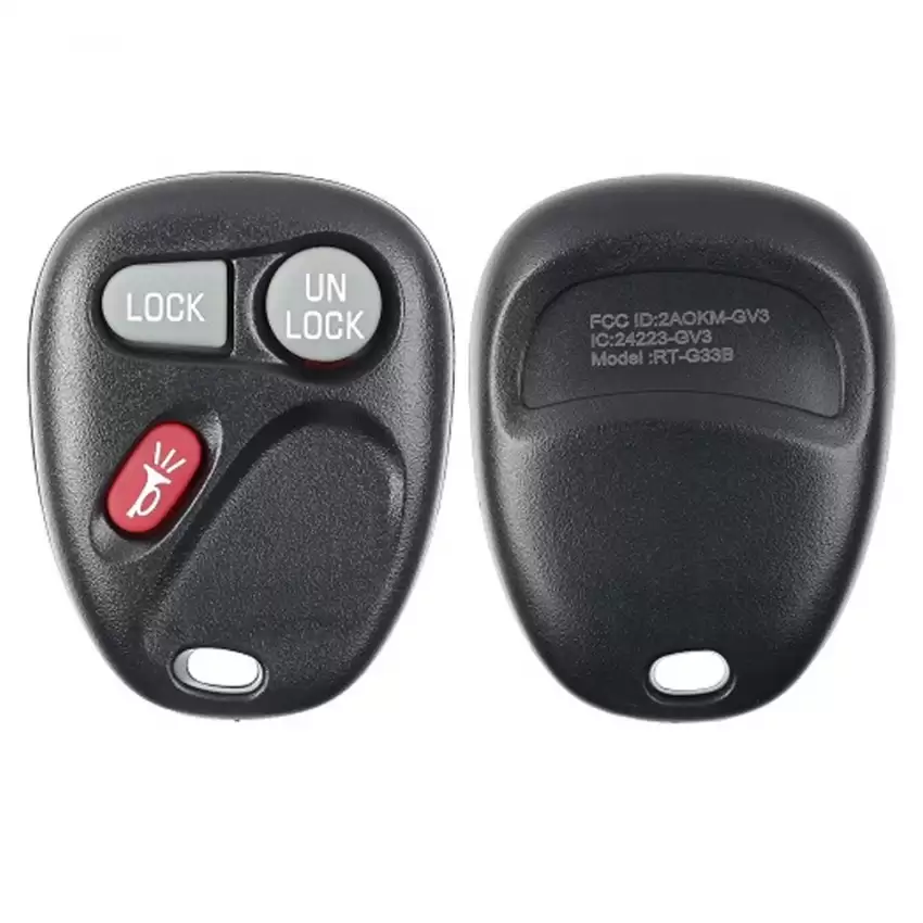 GM Keyless Remote Key 15732803 KOBUT1BT ILCO LookAlike