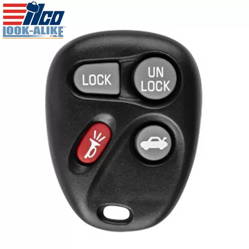 1996-2005 Keyless Entry Remote Key for GM 25628814 KOBUT1BT ILCO LookAlike