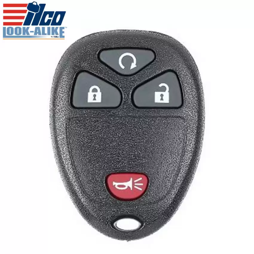 2005-2010 Keyless Entry Remote Key for GM 15114374 KOBGT04A ILCO LookAlike