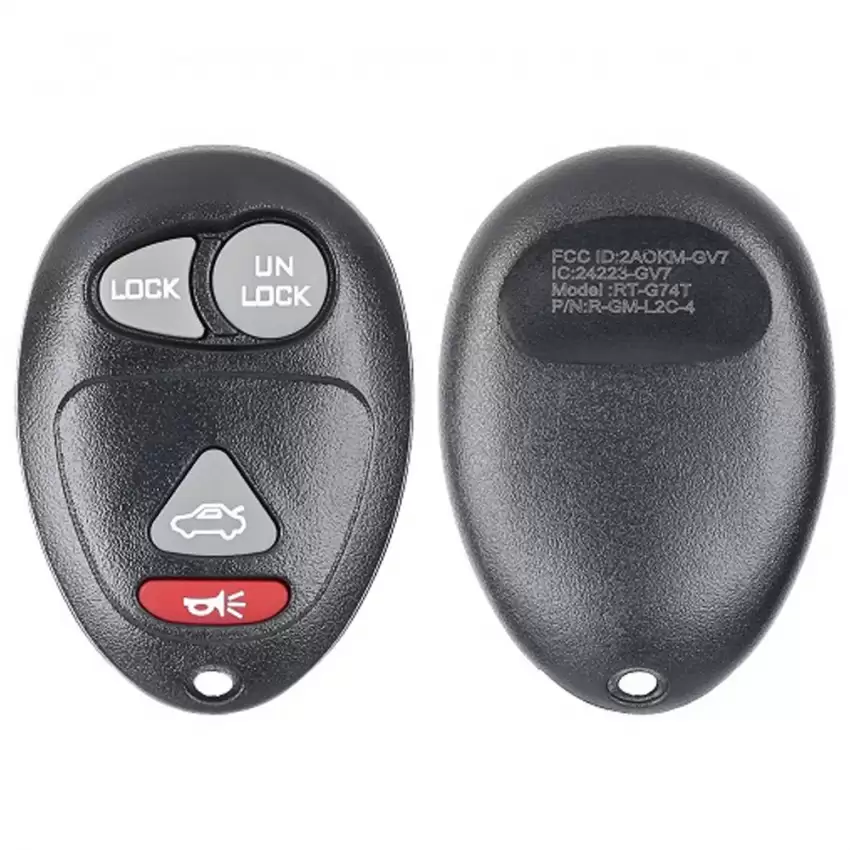 GM Keyless Entry Remote Key 10335588 L2C0007T ILCO LookAlike