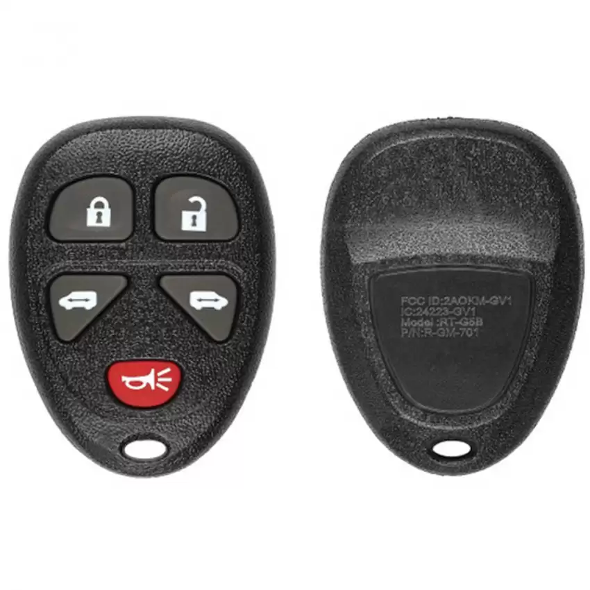 GM Keyless Remote Key 15788020 KOBGT04A ILCO LookAlike