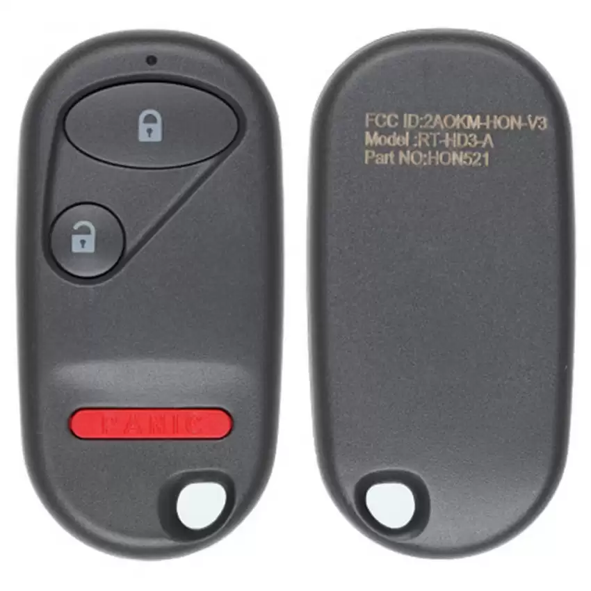 Honda Keyless Entry Remote 72147-S5T-A01OUCG8D-344H-A ILCO LookAlike