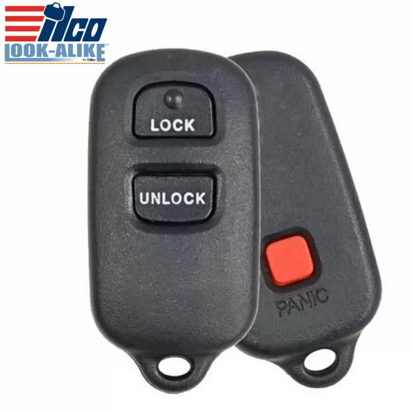 1999-2008 Keyless Entry Remote Key for Toyota 89742-06010 GQ43VT14T ILCO LookAlike