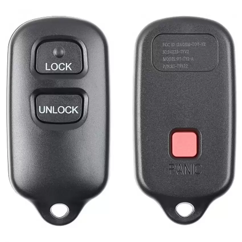 Toyota Keyless Entry Remote Key 08191-00922 BAB237131-022 ILCO LookAlike