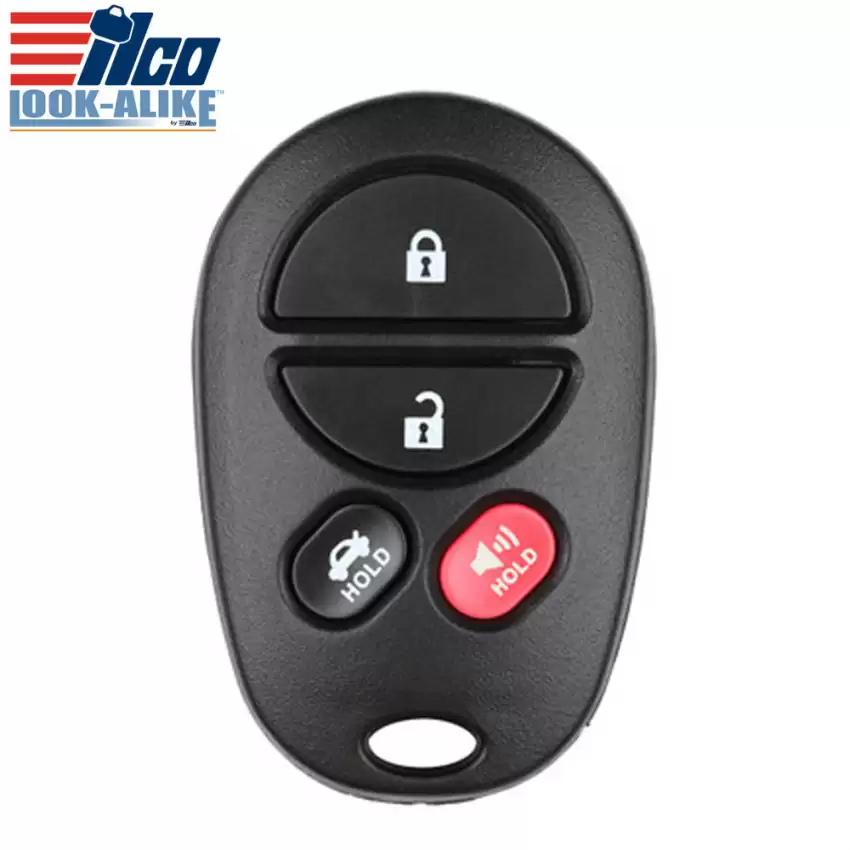 2005-2008 Keyless Entry Remote Key for Toyota Avalon 89742-07020 GQ43VT20T ILCO LookAlike