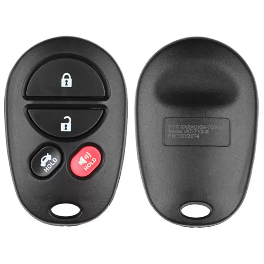 Toyota Avalon Keyless Remote 89742-07020 GQ43VT20T ILCO LookAlike