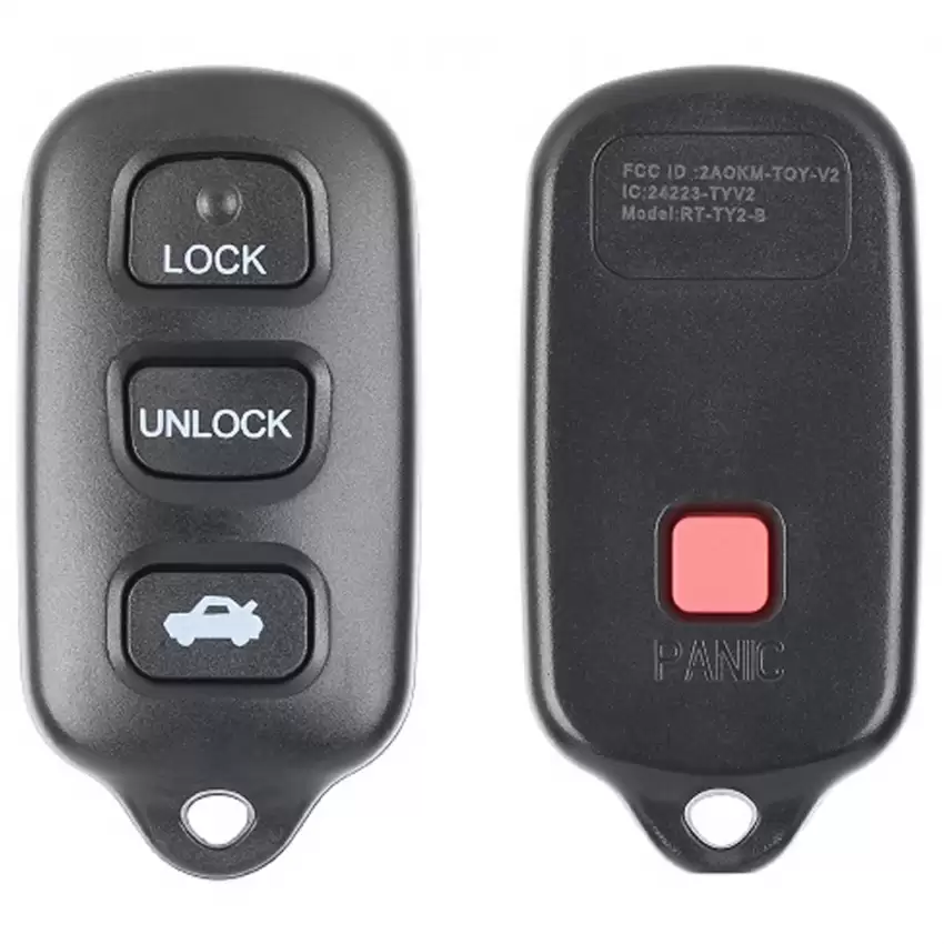 Toyota Keyless Entry Remote 89742-AA030 GQ43VT14T ILCO LookAlike