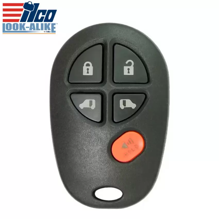 2004-2017 Keyless Entry Remote Key for Toyota 89742-AE030 GQ43VT20T ILCO LookAlike