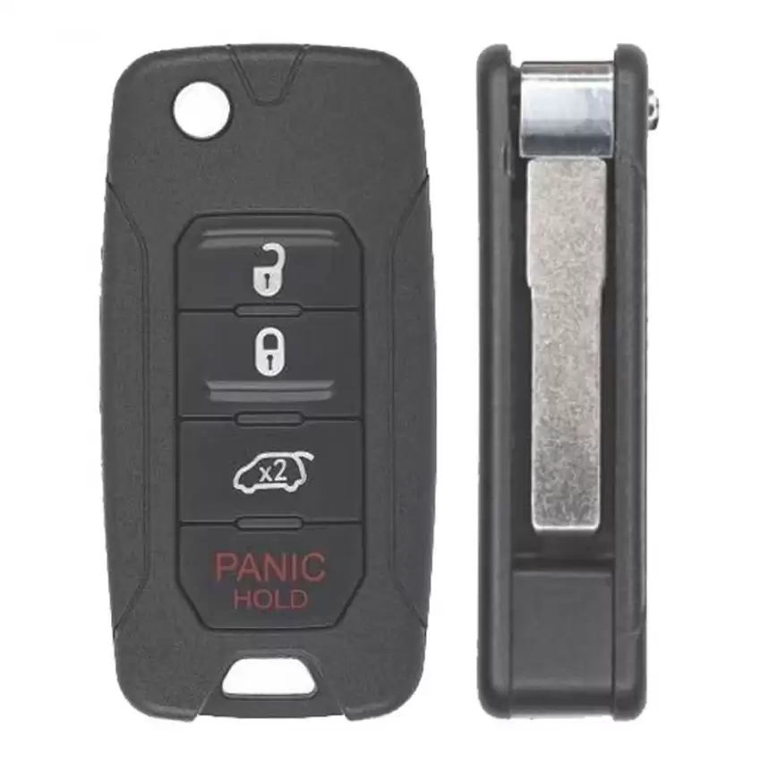 Flip Remote Key for 2015-2020 Jeep Fiat FI5-AM433TX 2ADFTFI5AM433TX
