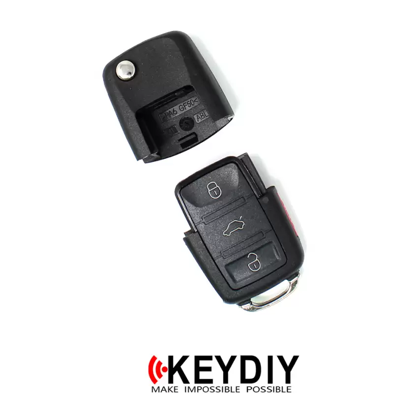 KEYDIY Flip Remote VW Style 4 Buttons With Panic B01-3+1 - CR-KDY-B01-3+1  p-3