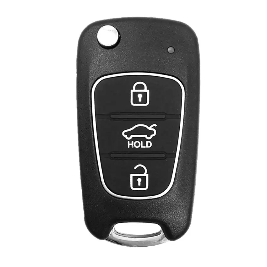 KD Flip Remote B Series B04 3 Buttons Hyundai Kia Style