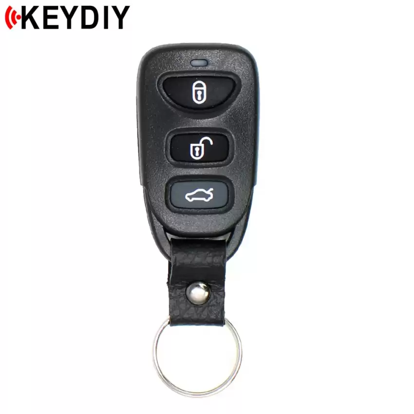 KEYDIY Car Remote Key With Strap Hyundai Kia Style 4 Buttons With Panic B09-3+1