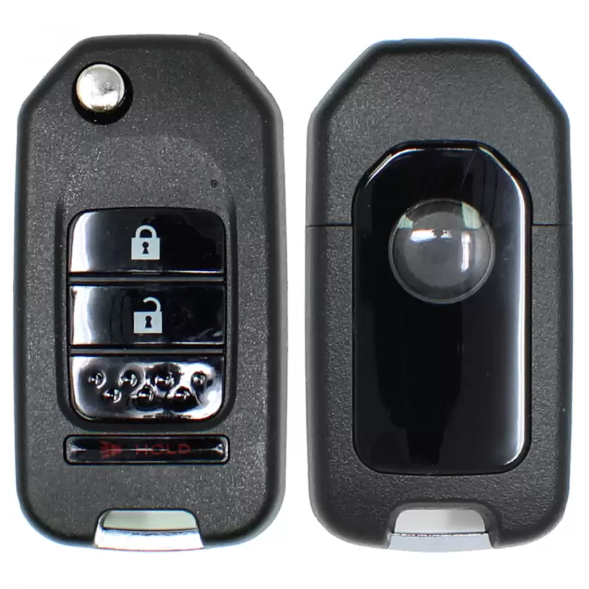 KEYDIY KD Universal Flip Remote Honda Style B10-2+1 3 Buttons With Panic  for KD900 Plus KD-X2 KD mini remote maker 