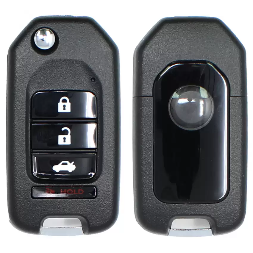 KEYDIY KD Universal  Flip Remote Honda Style B10-4 4 Buttons With Panic for KD900 Plus KD-X2 KD mini remote maker 