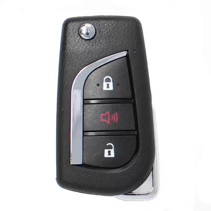 KD Flip Remote B Series B13-2+1 3 Buttons With Panic Toyota Style