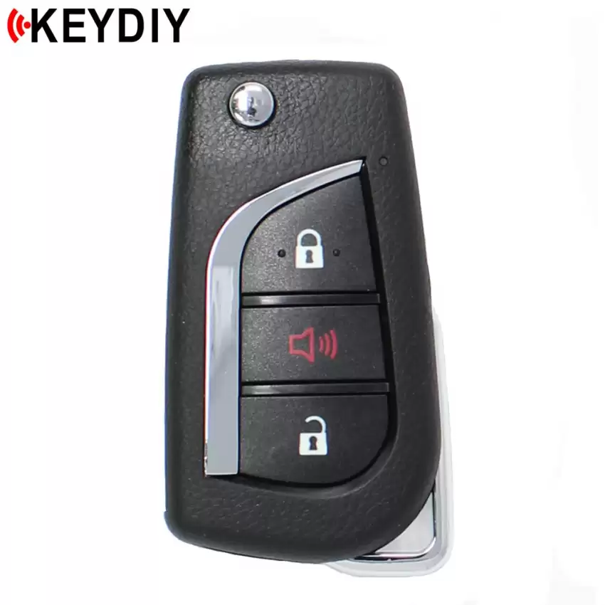 KEYDIY Flip Remote Toyota Style 3 Buttons With Panic B13-2+1