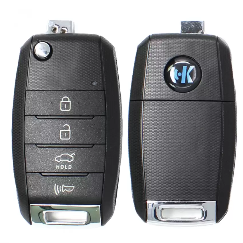 KEYDIY KD Universal Flip Remote Kia Style B19-4 4 Buttons With Panic for KD900 Plus KD-X2 KD mini remote maker 