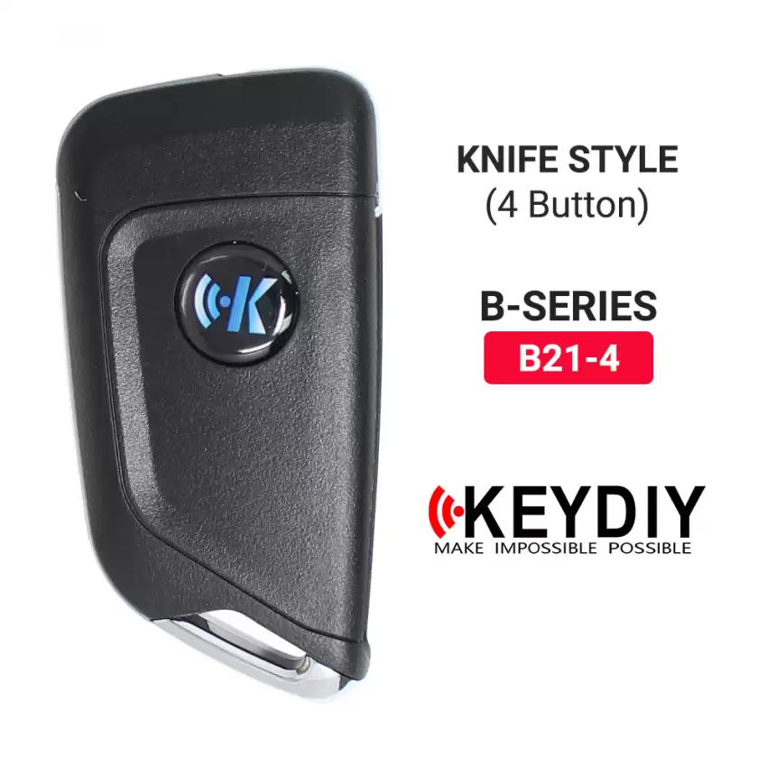 KEYDIY KD Universal Car Flip Remote Key Knife Style 4 Buttons B21-4 - CR-KDY-B21-4  p-3