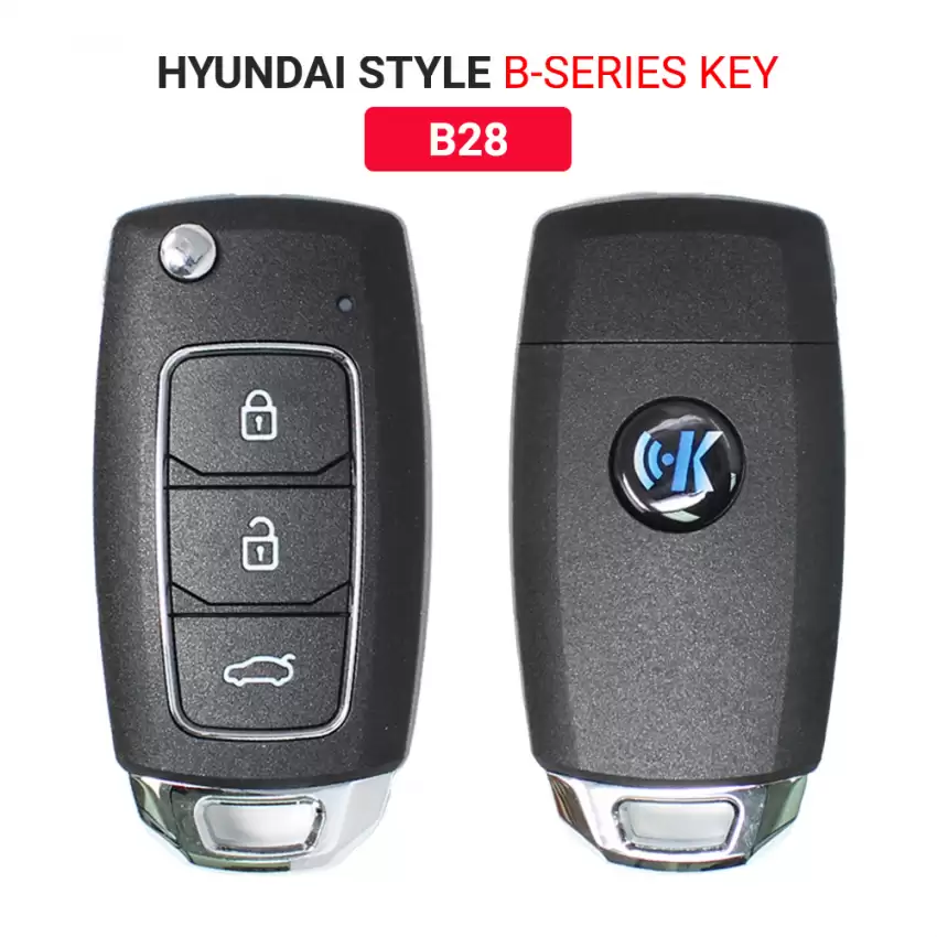 KEYDIY Flip Remote Hyundai Style 3 Buttons B28 - CR-KDY-B28  p-2